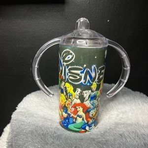 Disney Sippy cup scratched bottom